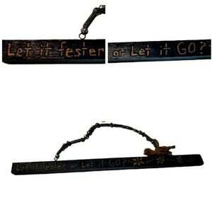Wooden Sign Hand Painted